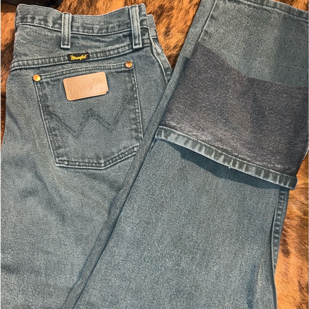 Wranger vintage hunter green jeans